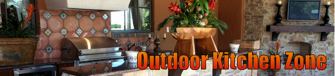 outdoor kitchens