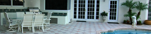 outdoor kitchens