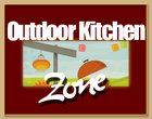 outdoor kitchen zone